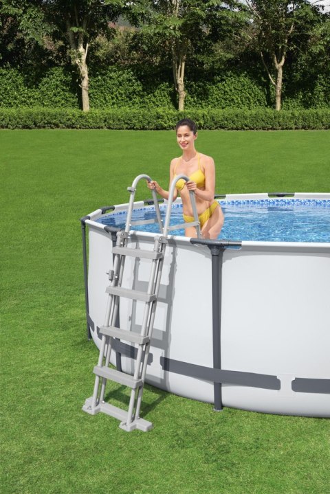 Basen Ogrodowy Stelażowy 396 x 122 cm Bestway 5618W Bestway Basen Ogrodowy Stelażowy 396 x 122 cm Bestway 5618W Bestway