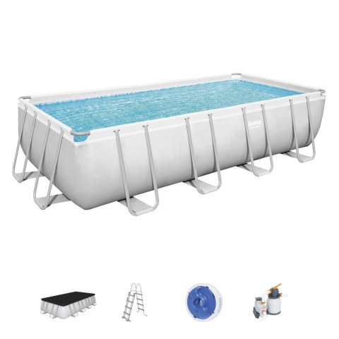 Basen Ogrodowy Stelażowy 549 x 274 x 122 cm Bestway 56466 Bestway Basen Ogrodowy Stelażowy 549 x 274 x 122 cm Bestway 56466 Bestway