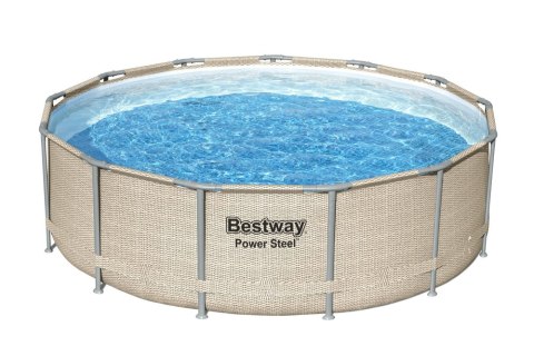 Basen stelażowy ogrodowy 396 x 107 cm Bestway 5614V Bestway Basen stelażowy ogrodowy 396 x 107 cm Bestway 5614V Bestway