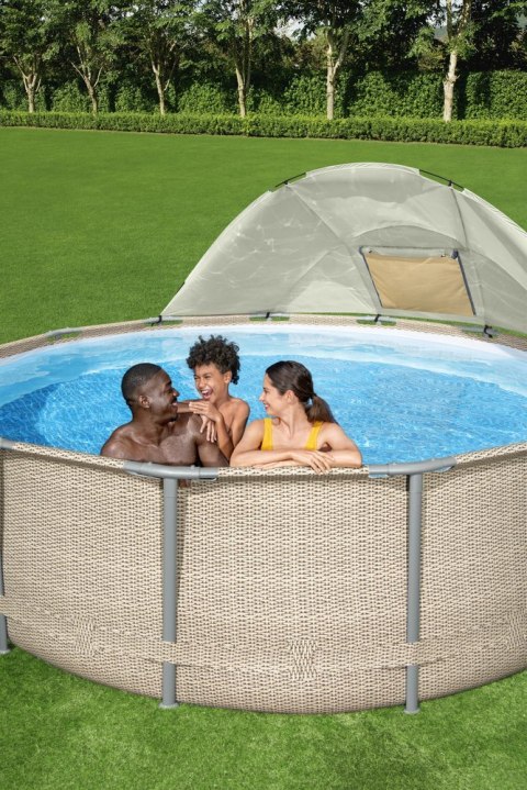 Basen stelażowy ogrodowy 396 x 107 cm Bestway 5614V Bestway Basen stelażowy ogrodowy 396 x 107 cm Bestway 5614V Bestway
