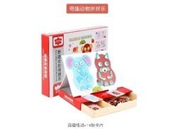 Drewniany zestaw puzzle Marka niezdefiniowana