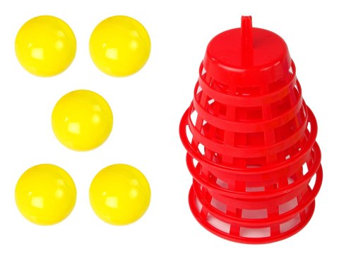 Gra Zręcznościowa Rzut do Koszyka Okręgi Piłeczki 3411 Technok Gra Zręcznościowa Rzut do Koszyka Okręgi Piłeczki 3411 Technok