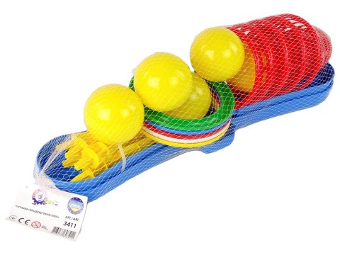 Gra Zręcznościowa Rzut do Koszyka Okręgi Piłeczki 3411 Technok Gra Zręcznościowa Rzut do Koszyka Okręgi Piłeczki 3411 Technok