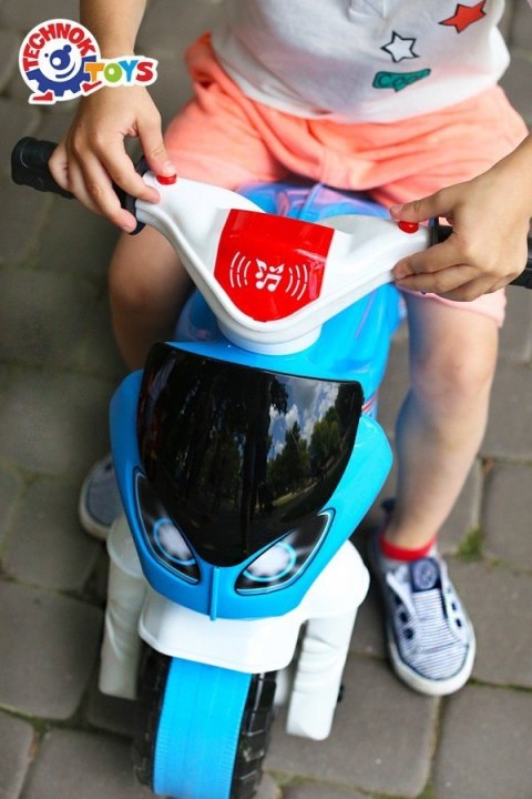 Motorek Biegowy Niebieski Policyjny 5781 Technok Motorek Biegowy Niebieski Policyjny 5781 Technok
