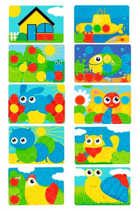 Mozaika Układanka Klocki Wzory 6269 Technok Mozaika Układanka Klocki Wzory 6269 Technok