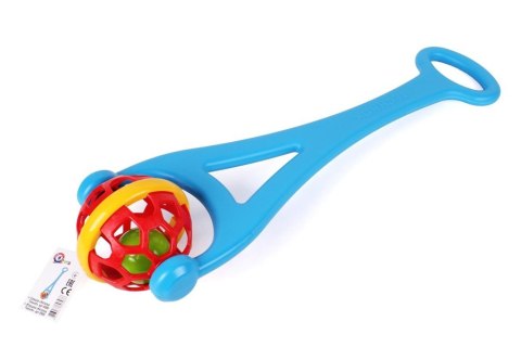 Piłeczka Grzechotka do Pchania z Rączką Niebieska 6986 Technok Piłeczka Grzechotka do Pchania z Rączką Niebieska 6986 Technok