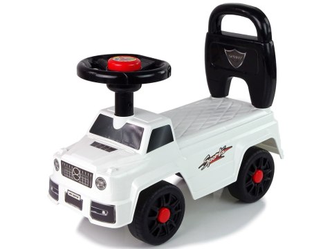 Samochód Jeździk QX-5500- 2 Klakson Oparcie Biały LEAN CARS Samochód Jeździk QX-5500- 2 Klakson Oparcie Biały LEAN CARS