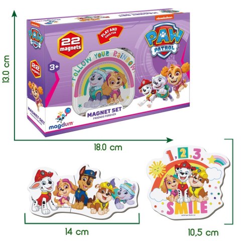 Zestaw Magnesów Psi Patrol Patrol Friends ML4034-03 Technok Zestaw Magnesów Psi Patrol Patrol Friends ML4034-03 Technok