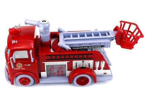 Auto Straż Pożarna Bańki Mydlane Jeździ Gra LEAN Toys Auto Straż Pożarna Bańki Mydlane Jeździ Gra LEAN Toys