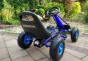 Gokart Niebieski A-15 Pompowane Koła LEAN CARS