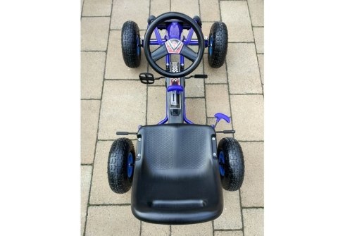 Gokart Niebieski A-15 Pompowane Koła LEAN CARS Gokart Niebieski A-15 Pompowane Koła LEAN CARS