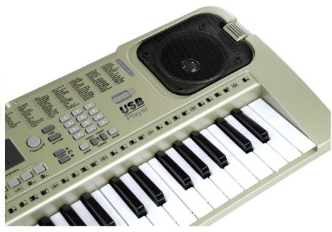 Keyboard MQ807 Organy Pianinko + Mikrofon USB LEAN Toys Keyboard MQ807 Organy Pianinko + Mikrofon USB LEAN Toys