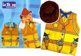 Strój Bal Karnawał Pirat Policjant Szeryf Indianin LEAN Toys