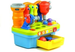 Warsztat Narzędzia Na Baterie Sorter Kolorowy Kształty Dźwięki LEAN Toys