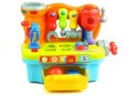 Warsztat Narzędzia Na Baterie Sorter Kolorowy Kształty Dźwięki LEAN Toys