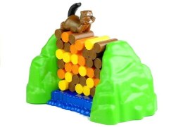 Wesoła Rodzinna Gra Bóbr Strażnik Kłód Tama Bobrów LEAN Toys