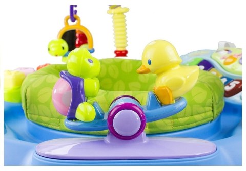Wielofunkcyjna Trampolinka Skoczek Niebieski LEAN Toys Wielofunkcyjna Trampolinka Skoczek Niebieski LEAN Toys