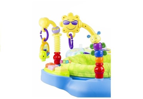 Wielofunkcyjna Trampolinka Skoczek Niebieski LEAN Toys Wielofunkcyjna Trampolinka Skoczek Niebieski LEAN Toys