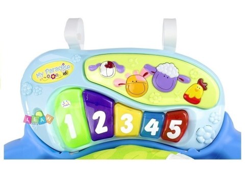 Wielofunkcyjna Trampolinka Skoczek Niebieski LEAN Toys Wielofunkcyjna Trampolinka Skoczek Niebieski LEAN Toys