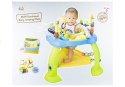 Wielofunkcyjna Trampolinka Skoczek Niebieski LEAN Toys