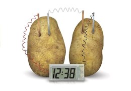 Zestaw Kreatywny Eksperyment Naukowy Eko Zegar z Ziemniaka LEAN Toys