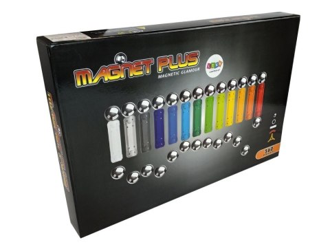 Zestaw Magnastix Klocki Magnetyczne 560 + Tablica LEAN Toys Zestaw Magnastix Klocki Magnetyczne 560 + Tablica LEAN Toys