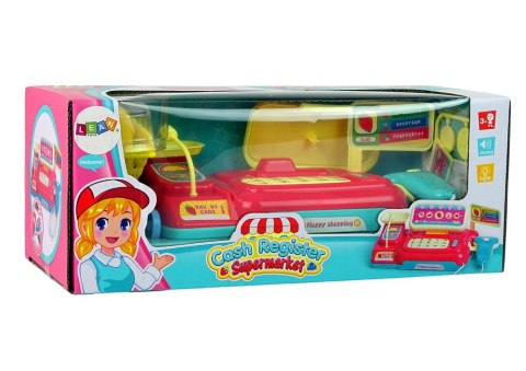 Kasa Sklepowa Wózek Skaner Na Baterie LEAN Toys Kasa Sklepowa Wózek Skaner Na Baterie LEAN Toys