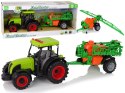 Traktor Na Baterie Zielony Opryskiwacz Melodie LEAN Toys Traktor Na Baterie Zielony Opryskiwacz Melodie LEAN Toys