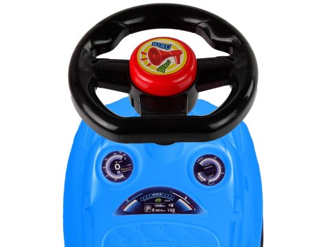 Samochód Jeździk QX-3399-2 Klakson Niebieski LEAN CARS Samochód Jeździk QX-3399-2 Klakson Niebieski LEAN CARS