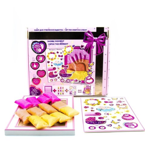 Zestaw Do Robienia Odcisku Rączki i Stópki Dla Dziewczynki 70032 Marka niezdefiniowana