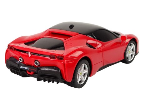 Auto R/C Ferrari SF90 Rastar 1:24 Czerwone Pilot Rastar