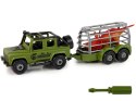 Auto Terenowe Transporter Do Rozkręcania DIY Zielony Dinozaur LEAN Toys Auto Terenowe Transporter Do Rozkręcania DIY Zielony Dinozaur LEAN Toys