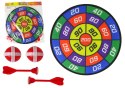 Gra Zręcznościowa Dart Rzutki Tarcza 2w1 Na Rzep LEAN TOYS