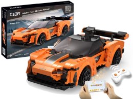 Klocki Konstrukcyjne Auto Sportowe Blaze Car Pomarańczowe R/C 295 Elementów CADA CaDA