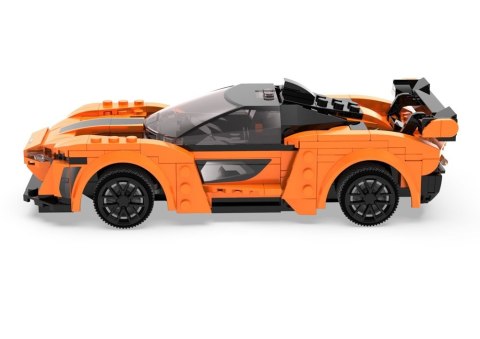 Klocki Konstrukcyjne Auto Sportowe Blaze Car Pomarańczowe R/C 295 Elementów CADA CaDA Klocki Konstrukcyjne Auto Sportowe Blaze Car Pomarańczowe R/C 295 Elementów CADA CaDA