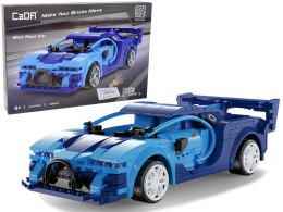 Klocki Konstrukcyjne Auto Sportowe Race Car Niebieskie R/C 325 Elementów CaDA