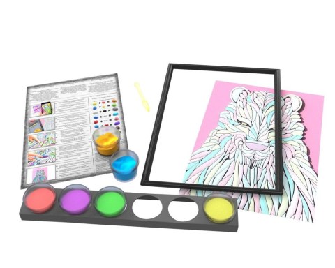 Obrazek Malowanie Gliną Niedźwiedź DIY 70074 Marka niezdefiniowana