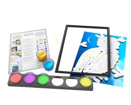 Obrazek Malowanie Gliną Sowa DIY 70069 Marka niezdefiniowana