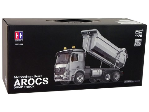 Wywrotka Metalowa Mercedes Arocs Ciężarówka R/C Aplikacja E590-003 Double E Wywrotka Metalowa Mercedes Arocs Ciężarówka R/C Aplikacja E590-003 Double E