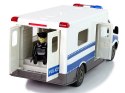 Zdalnie Sterowana Policja Mercedes Sprinter Policjant Niebieski Double E