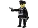 Zdalnie Sterowana Policja Mercedes Sprinter Policjant Niebieski Double E