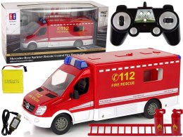 Zdalnie Sterowana Straż Pożarna Mercedes Sprinter Woda Ruchoma Drabina Double E