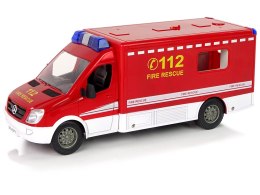 Zdalnie Sterowana Straż Pożarna Mercedes Sprinter Woda Ruchoma Drabina Double E
