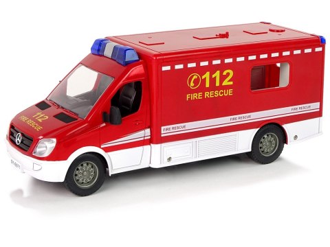 Zdalnie Sterowana Straż Pożarna Mercedes Sprinter Woda Ruchoma Drabina Double E Zdalnie Sterowana Straż Pożarna Mercedes Sprinter Woda Ruchoma Drabina Double E