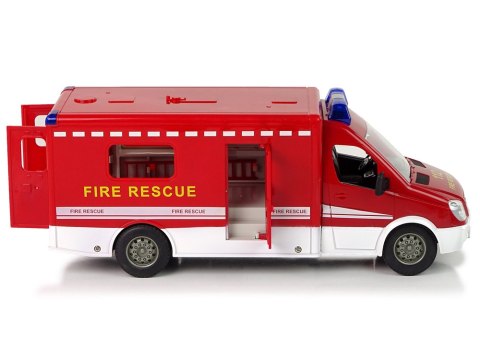 Zdalnie Sterowana Straż Pożarna Mercedes Sprinter Woda Ruchoma Drabina Double E Zdalnie Sterowana Straż Pożarna Mercedes Sprinter Woda Ruchoma Drabina Double E
