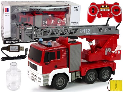 Zdalnie Sterowana Straż Pożarna Woda Ruchoma Drabina Double E Zdalnie Sterowana Straż Pożarna Woda Ruchoma Drabina Double E