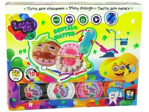 Zestaw Dentysta Ciastolina 11027 Marka niezdefiniowana Zestaw Dentysta Ciastolina 11027 Marka niezdefiniowana