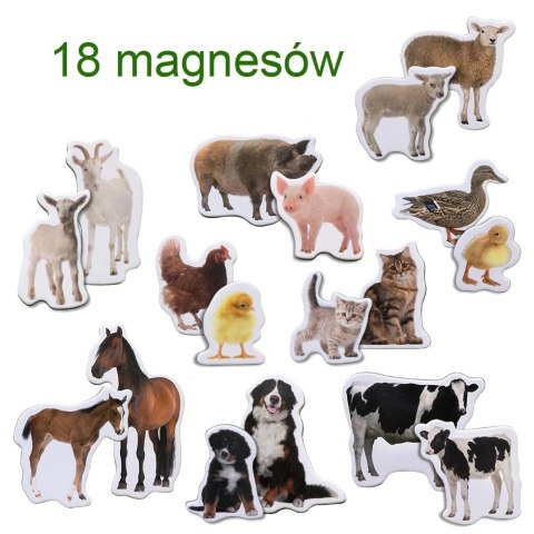Zestaw Magnesów Farma Mama i Dziecko MV 6032-08 Marka niezdefiniowana Zestaw Magnesów Farma Mama i Dziecko MV 6032-08 Marka niezdefiniowana