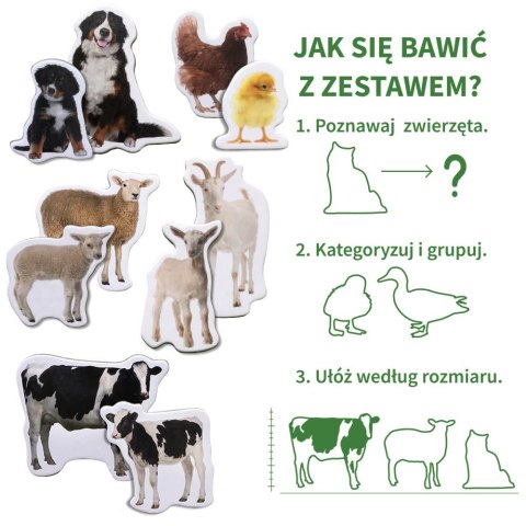 Zestaw Magnesów Farma Mama i Dziecko MV 6032-08 Marka niezdefiniowana Zestaw Magnesów Farma Mama i Dziecko MV 6032-08 Marka niezdefiniowana