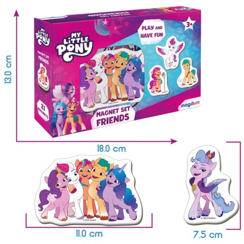 Zestaw Magnesów My Little Pony Przyjaciele ME 5031-22 Marka niezdefiniowana Zestaw Magnesów My Little Pony Przyjaciele ME 5031-22 Marka niezdefiniowana